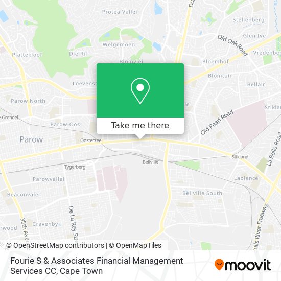 Fourie S & Associates Financial Management Services CC map