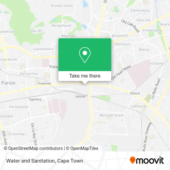 Water and Sanitation map