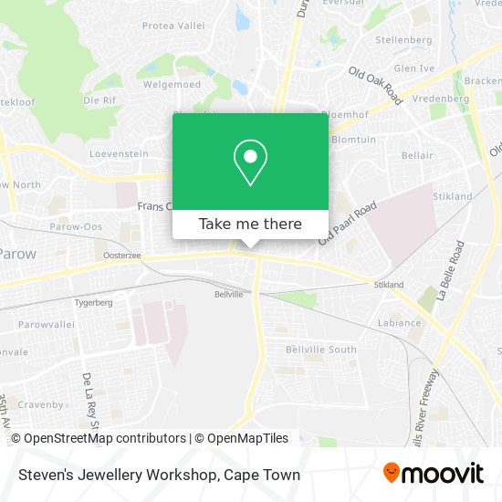 Steven's Jewellery Workshop map