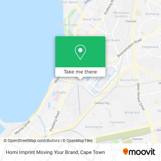 Homi Imprint Moving Your Brand map