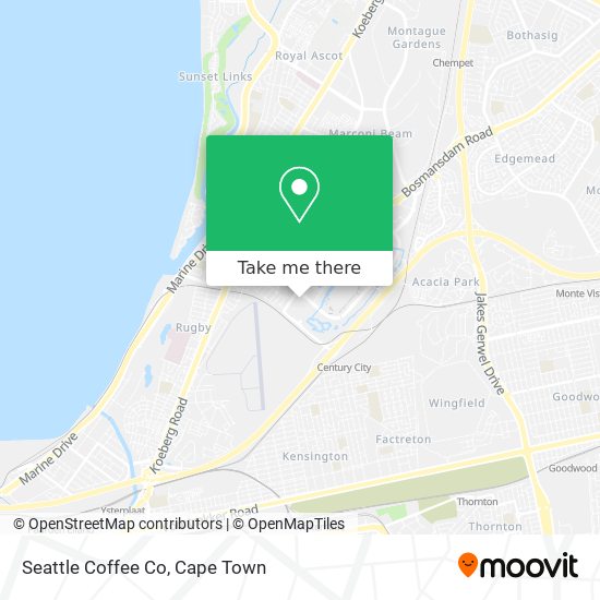 Seattle Coffee Co map