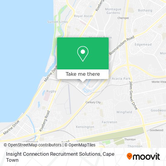 Insight Connection Recruitment Solutions map