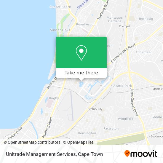 Unitrade Management Services map