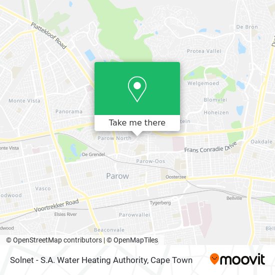 Solnet - S.A. Water Heating Authority map