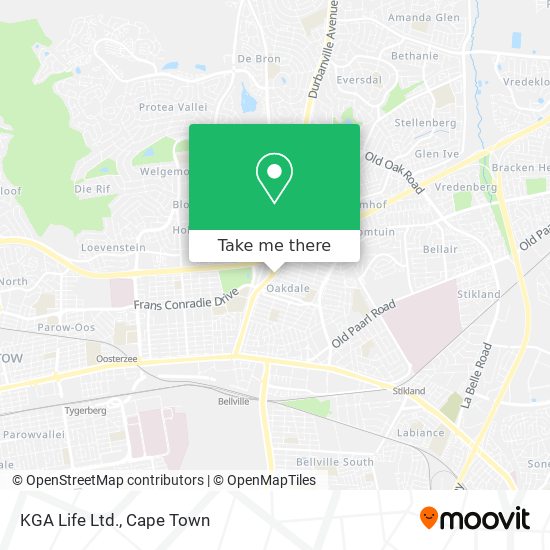 KGA Life Ltd. map