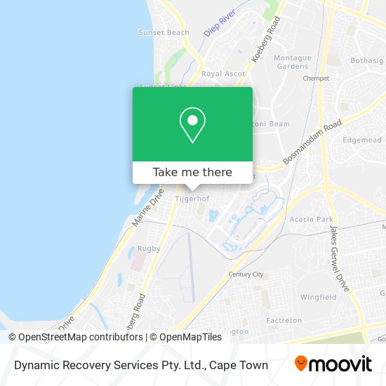 Dynamic Recovery Services Pty. Ltd. map