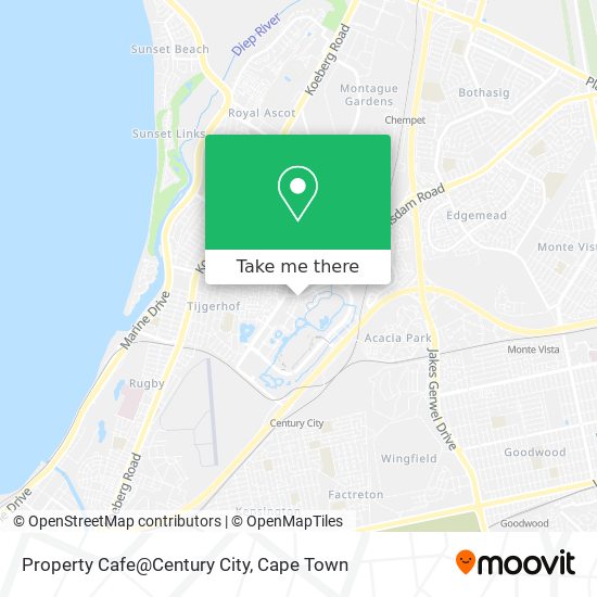 Property Cafe@Century City map