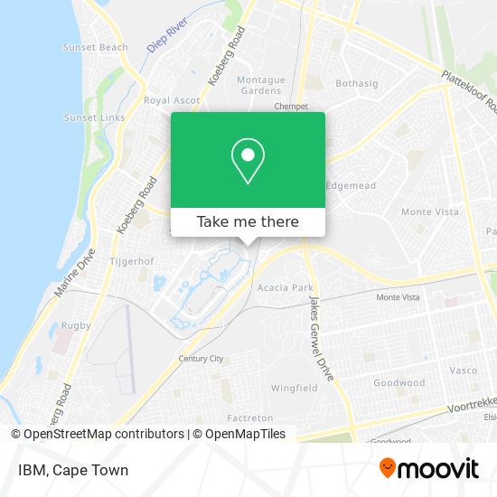 IBM map