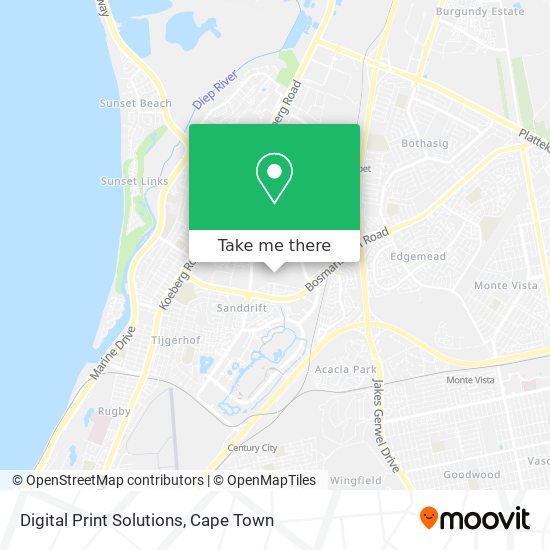 Digital Print Solutions map