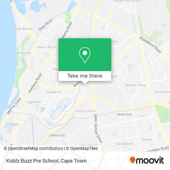 Kiddz Buzz Pre School map