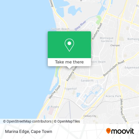 Marina Edge map