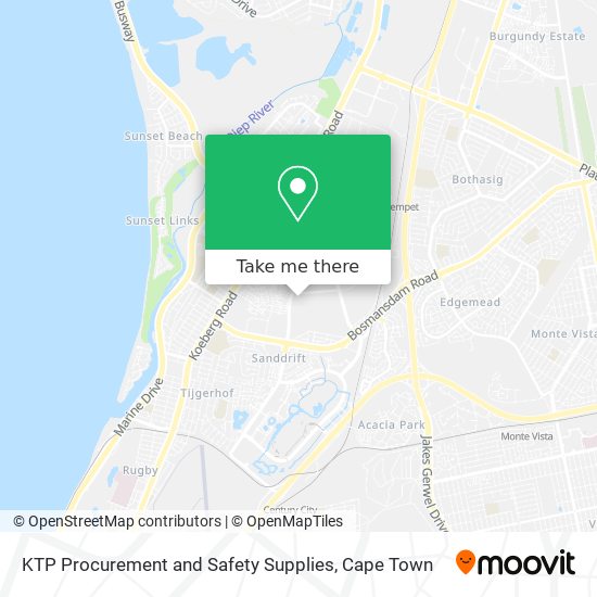 KTP Procurement and Safety Supplies map