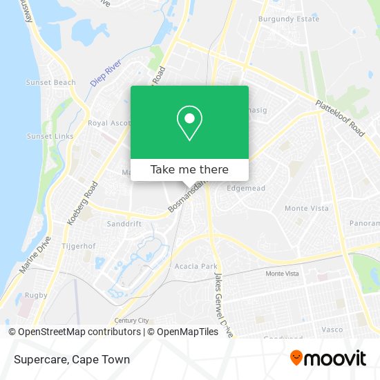 Supercare map