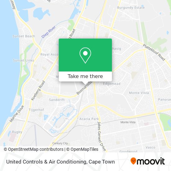 United Controls & Air Conditioning map