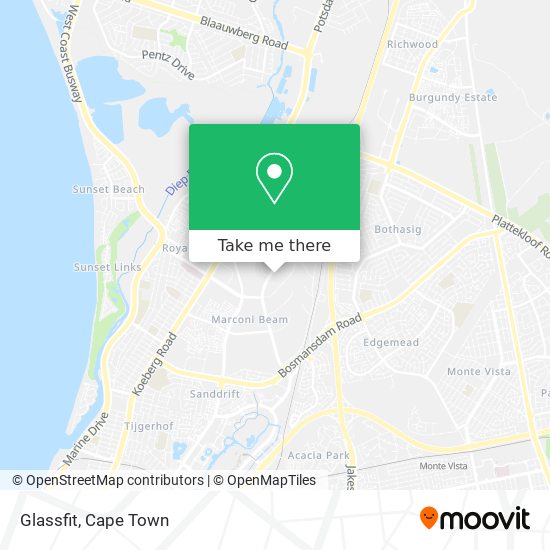 Glassfit map