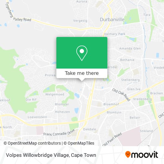 Volpes Willowbridge Village map