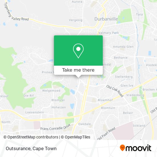 Outsurance map