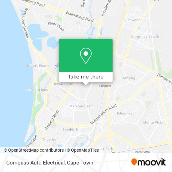 Compass Auto Electrical map