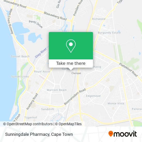 Sunningdale Pharmacy map