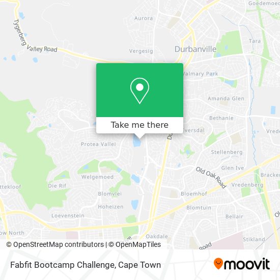 Fabfit Bootcamp Challenge map