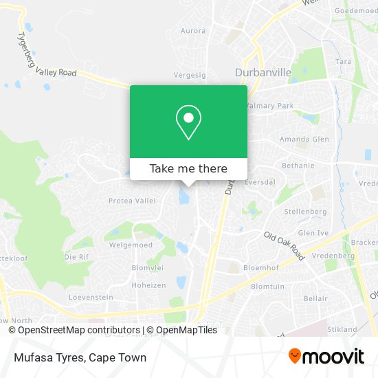Mufasa Tyres map