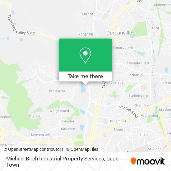 Michael Birch Industrial Property Services map