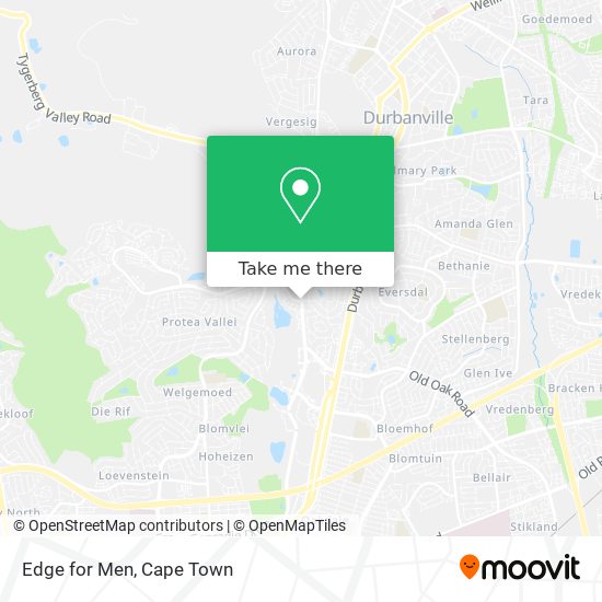 Edge for Men map