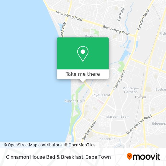 Cinnamon House Bed & Breakfast map