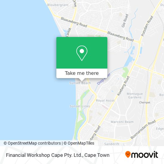 Financial Workshop Cape Pty. Ltd. map