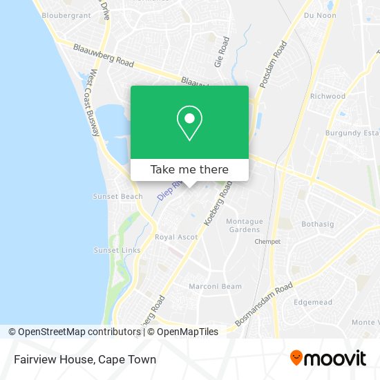 Fairview House map