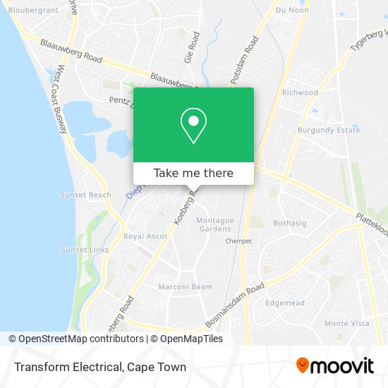 Transform Electrical map