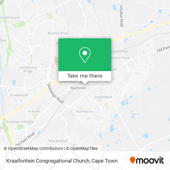 Kraaifontein Congregational Church map