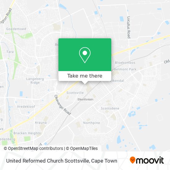 United Reformed Church Scottsville map