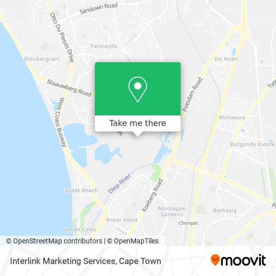 Interlink Marketing Services map