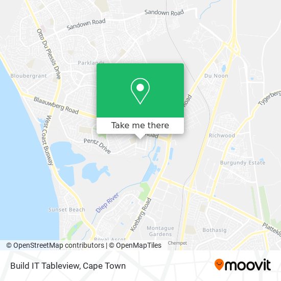 Build IT Tableview map