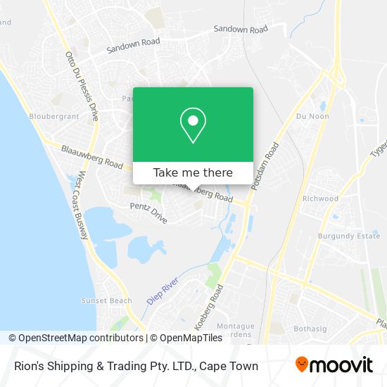 Rion's Shipping & Trading Pty. LTD. map