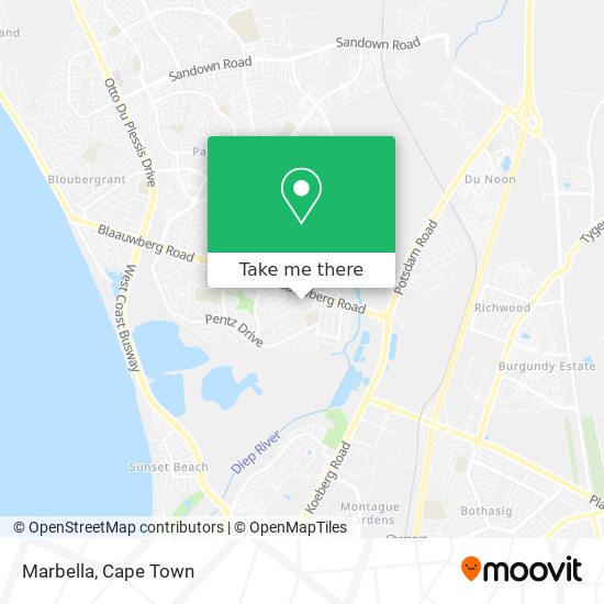 Marbella map