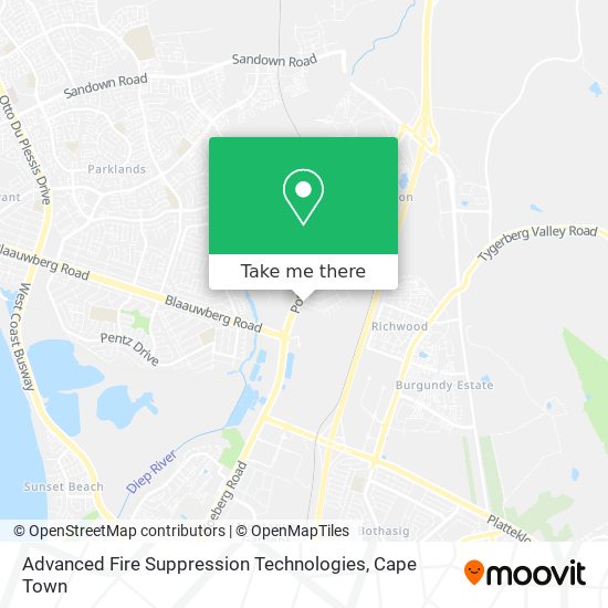 Advanced Fire Suppression Technologies map