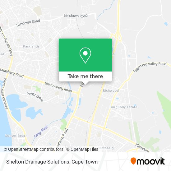 Shelton Drainage Solutions map