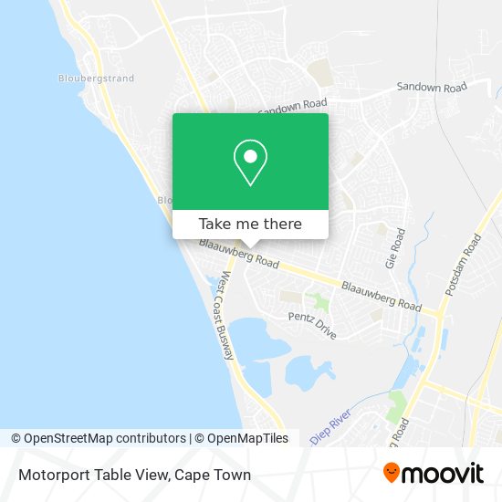 Motorport Table View map