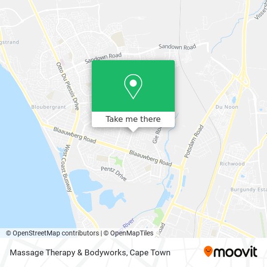 Massage Therapy & Bodyworks map