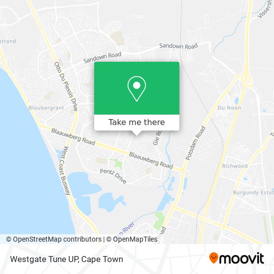 Westgate Tune UP map