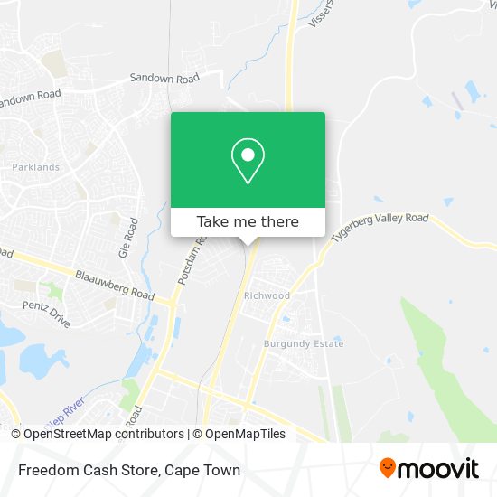 Freedom Cash Store map