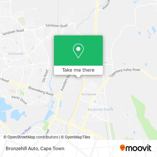Bronzehill Auto map