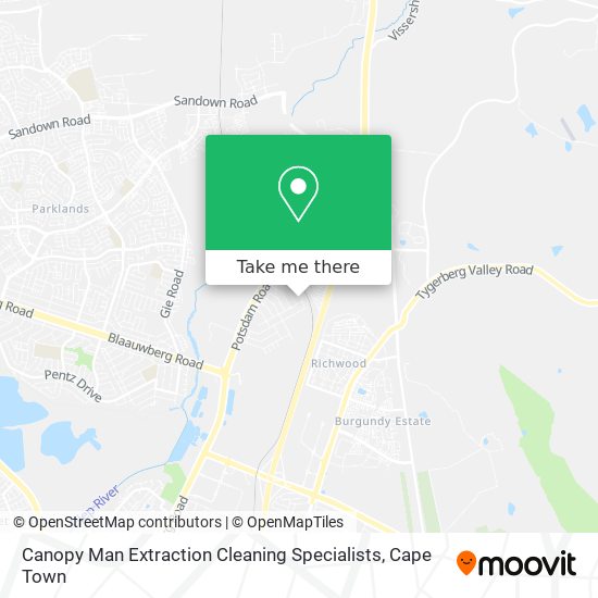 Canopy Man Extraction Cleaning Specialists map