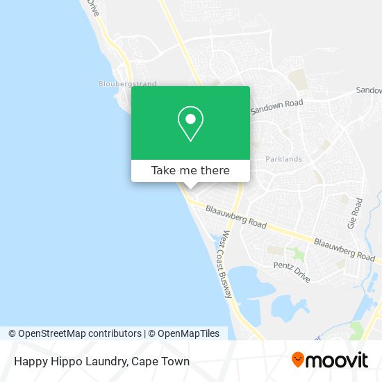 Happy Hippo Laundry map