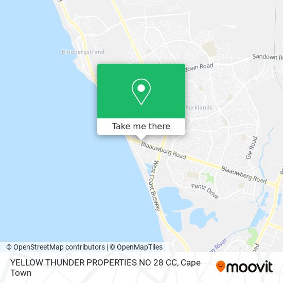 YELLOW THUNDER PROPERTIES NO 28 CC map