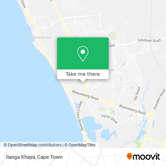 Ilanga Khaya map