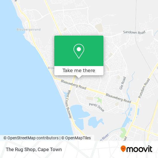The Rug Shop map