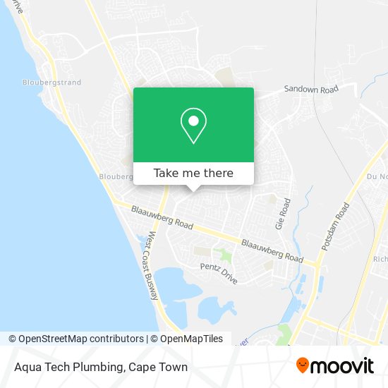 Aqua Tech Plumbing map
